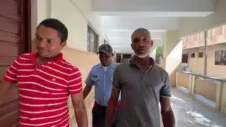 Le comieron la chiva al teniente de la policía en Villa Riva y lo sometieron a la justicia 