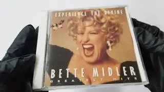 UNBOXING Experience The Divine (Greatest Hits) Best of Bette Midler Audio CD COVER 4K Artwork HD
