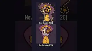 Jumpstyle bootleg animation side by side comparison #dandysworld #animation