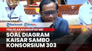 Tanggapan Mahfud MD soal Kerajaan Sambo dan Diagram Konsorsium 303: Bukan dari Saya