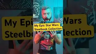 My Epic Star Wars Steelbook Collection #StarWars #StarWarsFan #PhysicalMedia #Steelbook