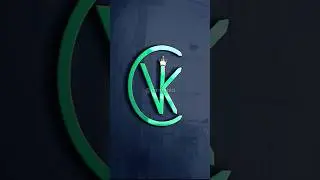 Vicky name creating to brand logo || name making to brand Logo|| #viral #tranding #shorts #logo