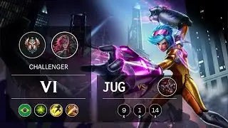 Vi Jungle vs Shaco - BR Challenger Patch 9.23