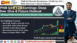 PNB Q3 Results Breakdown | Profit Up 13% | NPA Improves! | Stock Analysis & Future Outlook