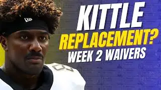 Don't Miss These TOP Fantasy Football Waiver Wire Pickups for Week 2!