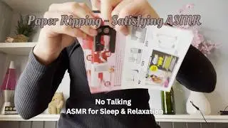 Satisfying Paper Ripping ASMR ✂️ No Talking, Pure Sounds for Deep Relaxation