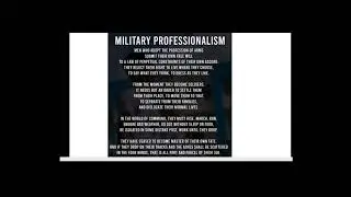 MILITARY PROFESSIONALISM