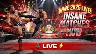 🔴  My Rise #wwe2k25 #wwe #wwe2k22