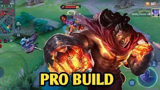 RAZ PRO BUILD - NEW BUILD FOR RAZ | COT | AoV | 傳說對決 | RoV | Li&ecirc;n Qu&acirc;n Mobile