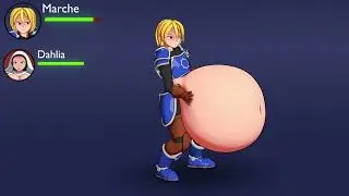 Healer Problems (Vore animation)
