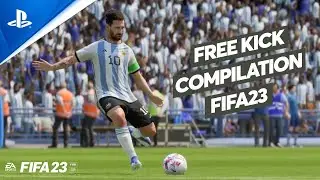 FIFA 23 - Free Kicks Compilation | PS5