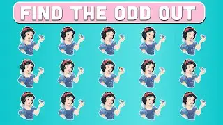 Find The Odd One Out Disney Princess | How Good Are Your Eyes