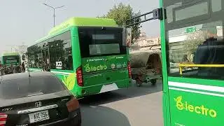چکوال میں گرین بس سروس کا افتتاح
