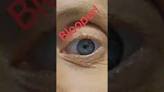 Blooper and creepy #blooper #eyes #oops