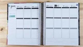 2017 ECLP Flipthrough // Neutral Vertical Life Planner // Page by Page Erin Condren Flipthrough