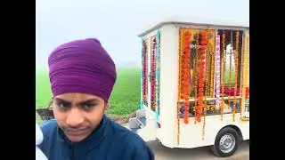 Nagar kirtan borewal Kang #1585wale chobar #automobile #jattlife 