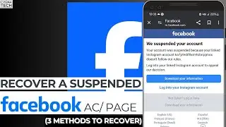 🚫 Аккаунт/страница Facebook заблокированы или удалены? 3 способа восстановить доступ.