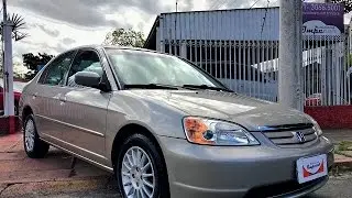 HONDA CIVIC EX 1.7 2002 - A VENDA - IMPECAR MULTIMARCAS