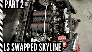 Texas Speed Cam, Sikky Headers & More On The LS6 Swapped R32 Skyline