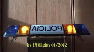 Police Rampe Lumineuse Mercura