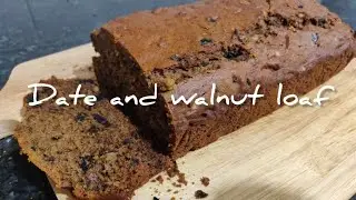 Date and Walnut Loaf recipe - Quick and easy!