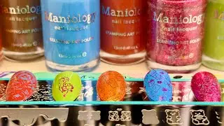 NEW MANIOLOGY NAIL STAMPING - UNBOXING / TRY OUT 💘