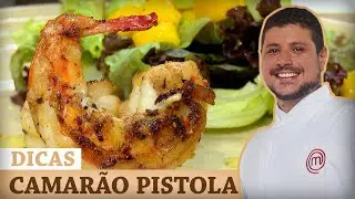 CAMARÃO GRELHADO com Raul Lemos | DICAS MASTERCHEF