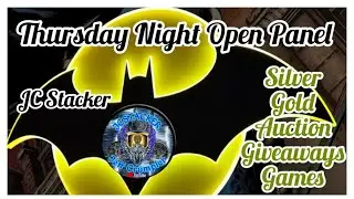 #preppers#stackers#silver it's Thursday night open panel auctions and games 1/8/2024