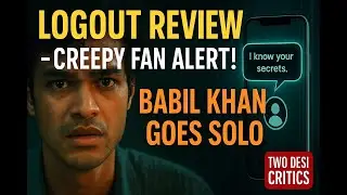 Logout Review: Babil Khan&rsquo;s Creepy Thriller Hits & Misses | Two Desi Critics