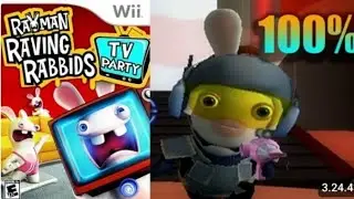 Rayman raving rabbits tv party full WII