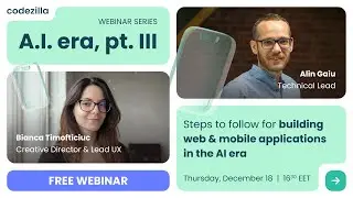 A.I. era: Steps to follow for building web & mobile applications in the AI era