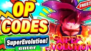 ALL NEW *SECRET CODES* IN ROBLOX SUPER EVOLUTION (new codes in roblox Super Evolution ) NEW