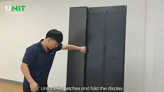 LC60TF Tri-Fold LED Poster | Quick & Easy Folding Guide 🎉