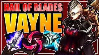 Hail of Blades Vayne? - Vayne Top Lane edit. Gameplay - LoL [German] [HD] | DasTim