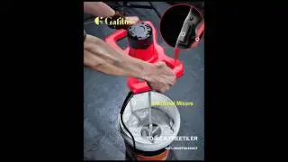 Putty ash mixer Convenient operation+Double armrest designSuper power 💪🔧 #MixingRod #PowerfulMixer