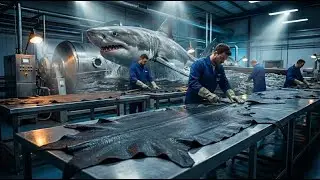 Inside the Shark Leather Factory &ndash; How Rare Ocean Skins Become Luxury Products (Full Process)