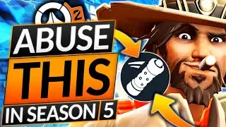 ABUSE This New Mechanic in Season 5 for FREE GM (BROKEN) - Overwatch 2 Guide Cassidy / McCree