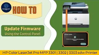 HP Color LaserJet Pro MFP серии 3301|3302|3303: как обновить прошивку с помощью панели управления