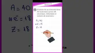 Qu&iacute;mica - Estructura at&oacute;mica I - E 0015