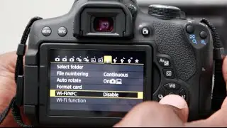 Как подключить камеру Canon WiFi к смартфону T6i и приложению Canon Connect