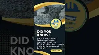 Did you know this about RCC and PCC? #civilengineering