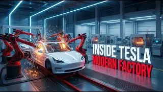 Inside the Modern Tesla Factory | Car Making Technology