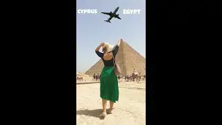 Cyprus Larnaca to Cairo Egypt Flight 🇪🇬