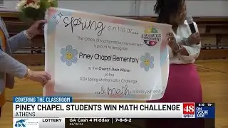Piney Chapel Elementary students take first place in OMI Spring Challenge