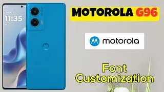 Пошаговая настройка шрифтов на Motorola G96 | Размер и стиль шрифта
