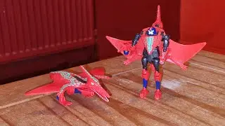 TRANSFORMERS BEAST WARS BASIC Perdacon Aerial Combat TERRORSAUR