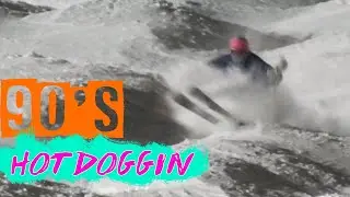 mogul skiing 90's style Hottdoggin - Reilly McGlashan