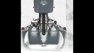 Numatic 244NX fregadora compacta suelos profesionales