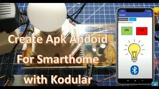 Easy.. Create Apk Android with Kodular For Control Relay Arduino (Part 2)
