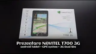 Prezentare NAVITEL T700 3G - android tablet + GPS system + 3G Dual Sim